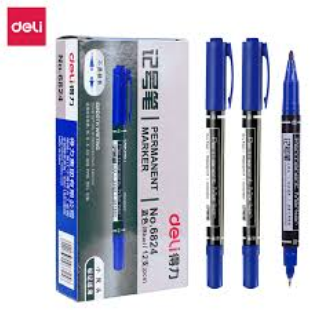 DELI TWIN TIP MARKER 6824